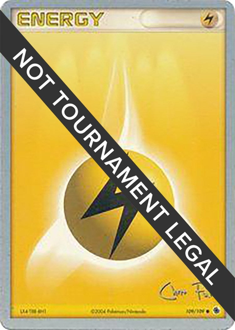 Image for Lightning Energy - 2004 (Chris Fulop) (109/109) [World Championship Decks] - Pokemon