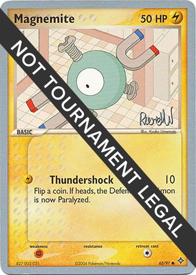 Image for Magnemite - 2004 (Reed Weichler) (63/97) [World Championship Decks] - Pokemon