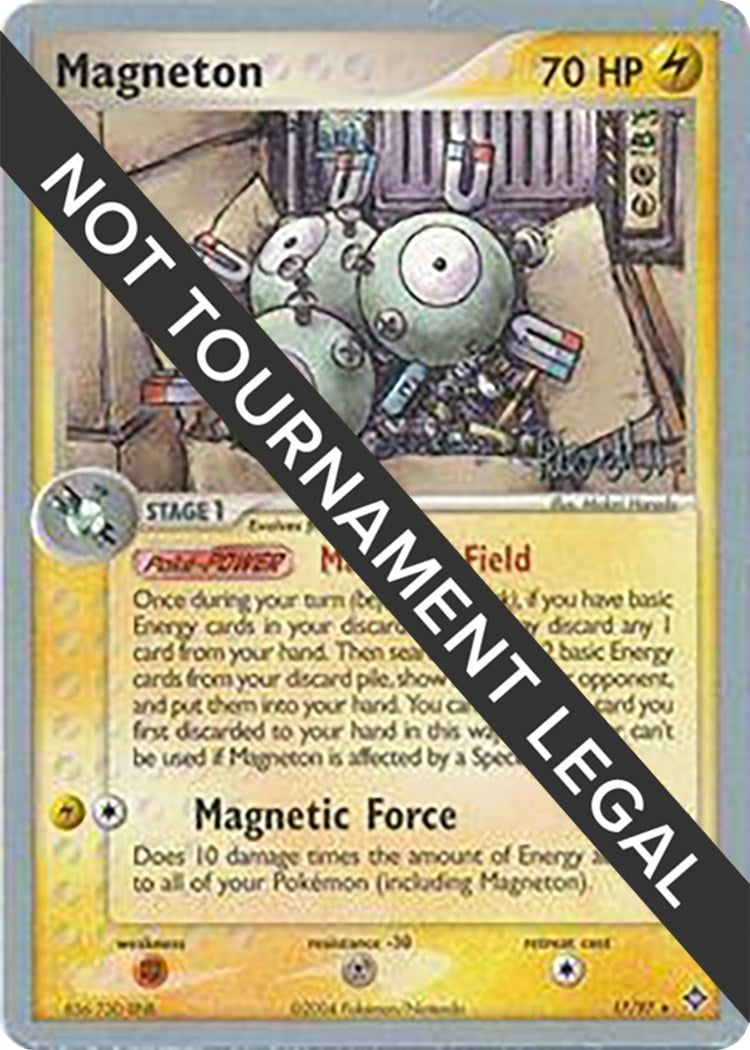 Image for Magneton - 2004 (Reed Weichler) (17/097) [World Championship Decks] - Pokemon