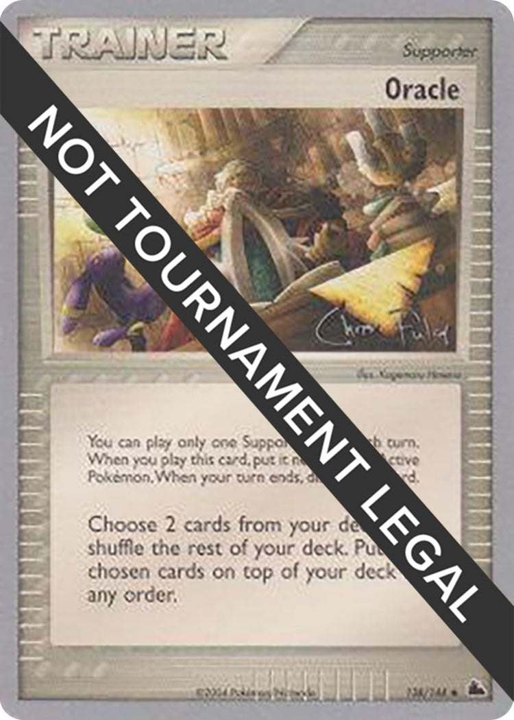 Image for Oracle - 2004 (Chris Fulop) (138/144) [World Championship Decks] - Pokemon