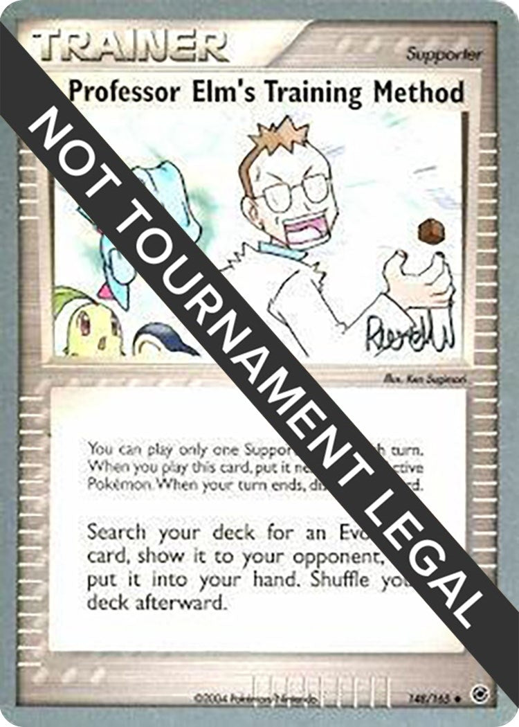 Image for Professor Elm's Training Method - 2004 (Reed Weichler) (148/165) [World Championship Decks] - Pokemon