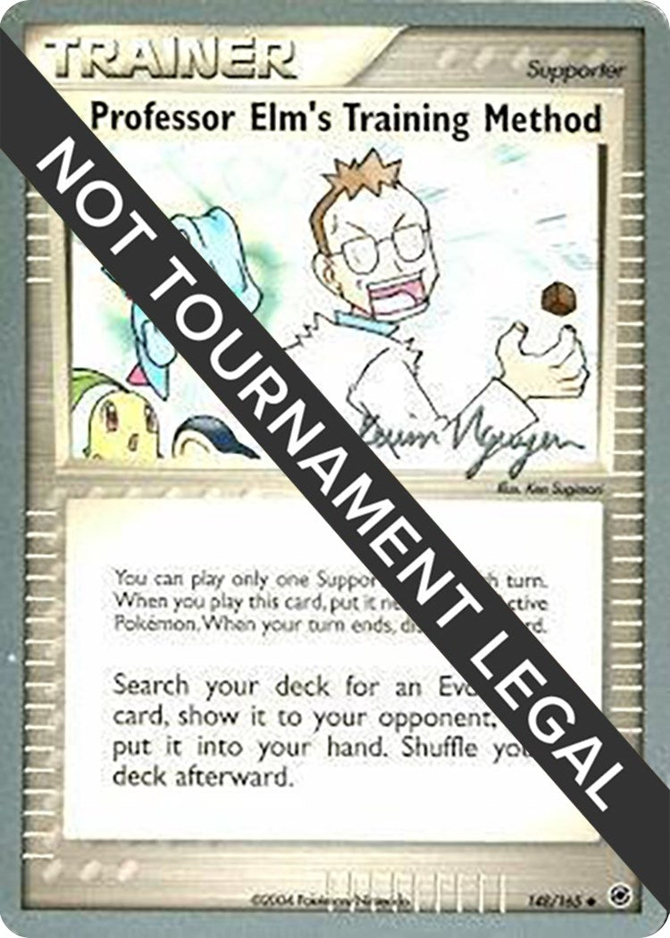 Image for Professor Elm's Training Method - 2004 (Kevin Nguyen) (148/165) [World Championship Decks] - Pokemon