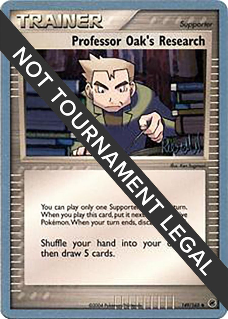 Image for Professor Oak's Research - 2004 (Reed Weichler) (149/165) [World Championship Decks] - Pokemon
