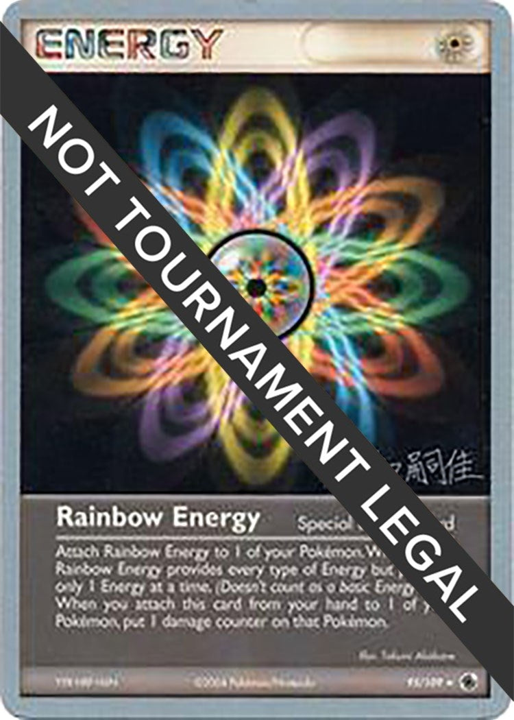 Image for Rainbow Energy - 2004 (Tsuguyoshi Yamato) (95/109) [World Championship Decks] - Pokemon