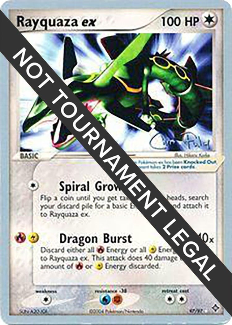 Image for Rayquaza ex - 2004 (Chris Fulop) (97/097) [World Championship Decks] - Pokemon
