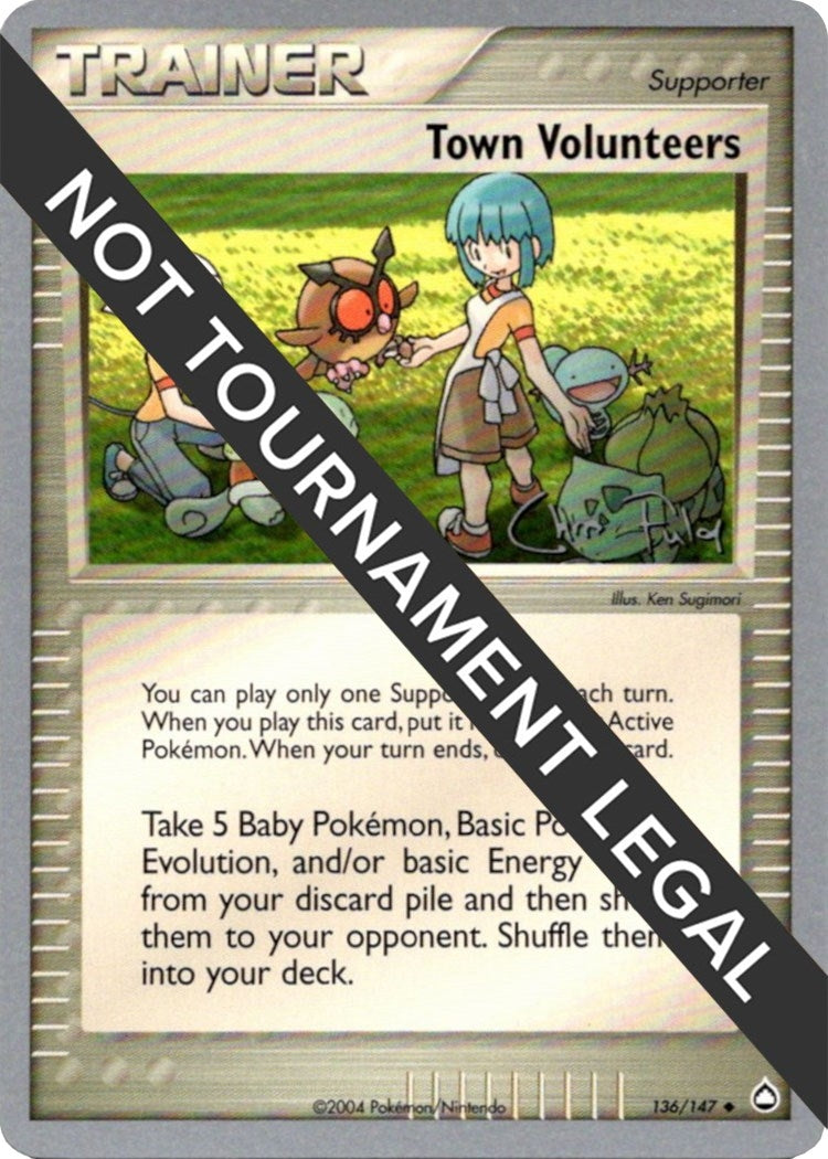 Image for Town Volunteers - 2004 (Chris Fulop) (136/147) [World Championship Decks] - Pokemon