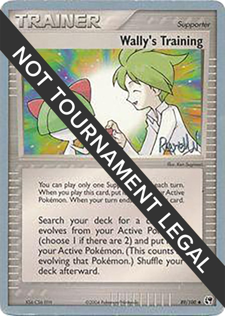 Image for Wally's Training - 2004 (Reed Weichler) (89/100) [World Championship Decks] - Pokemon