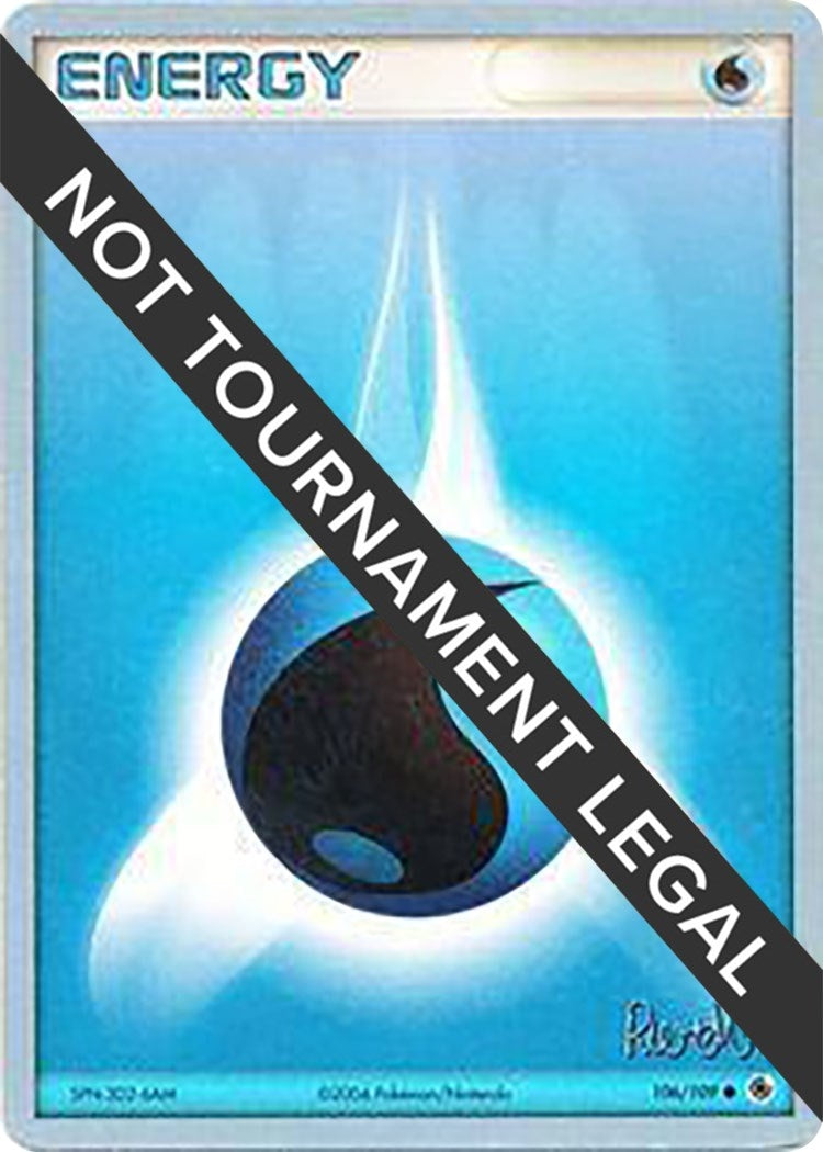 Image for Water Energy - 2004 (Reed Weichler) (106/109) [World Championship Decks] - Pokemon