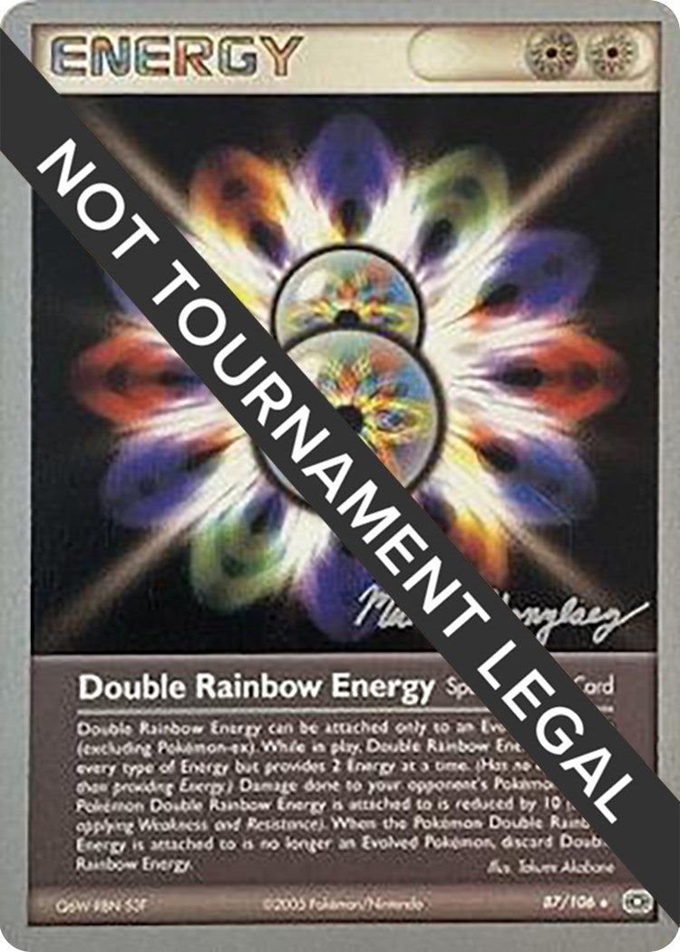 Image for Double Rainbow Energy - 2005 (Michael Gonzalez) (87/106) [World Championship Decks] - Pokemon