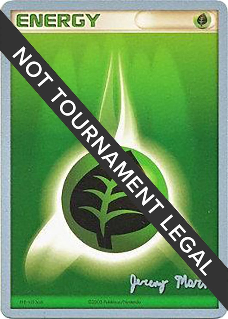 Image for Grass Energy - 2005 (Jeremy Maron) [World Championship Decks] - Pokemon
