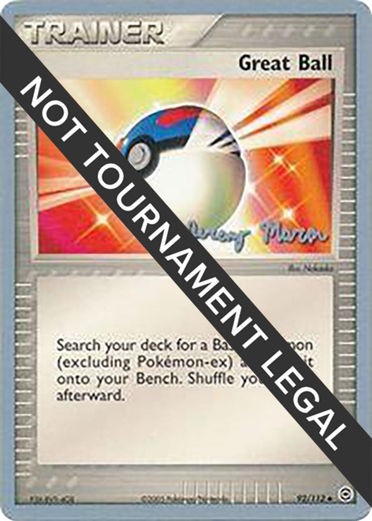 Image for Great Ball - 2005 (Jeremy Maron) (92/112) [World Championship Decks] - Pokemon