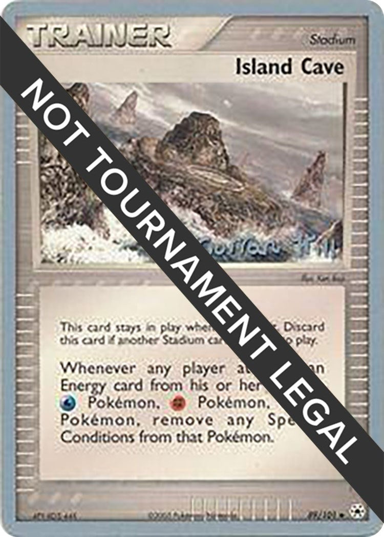 Image for Island Cave - 2005 (Curran Hill) (89/101) [World Championship Decks] - Pokemon