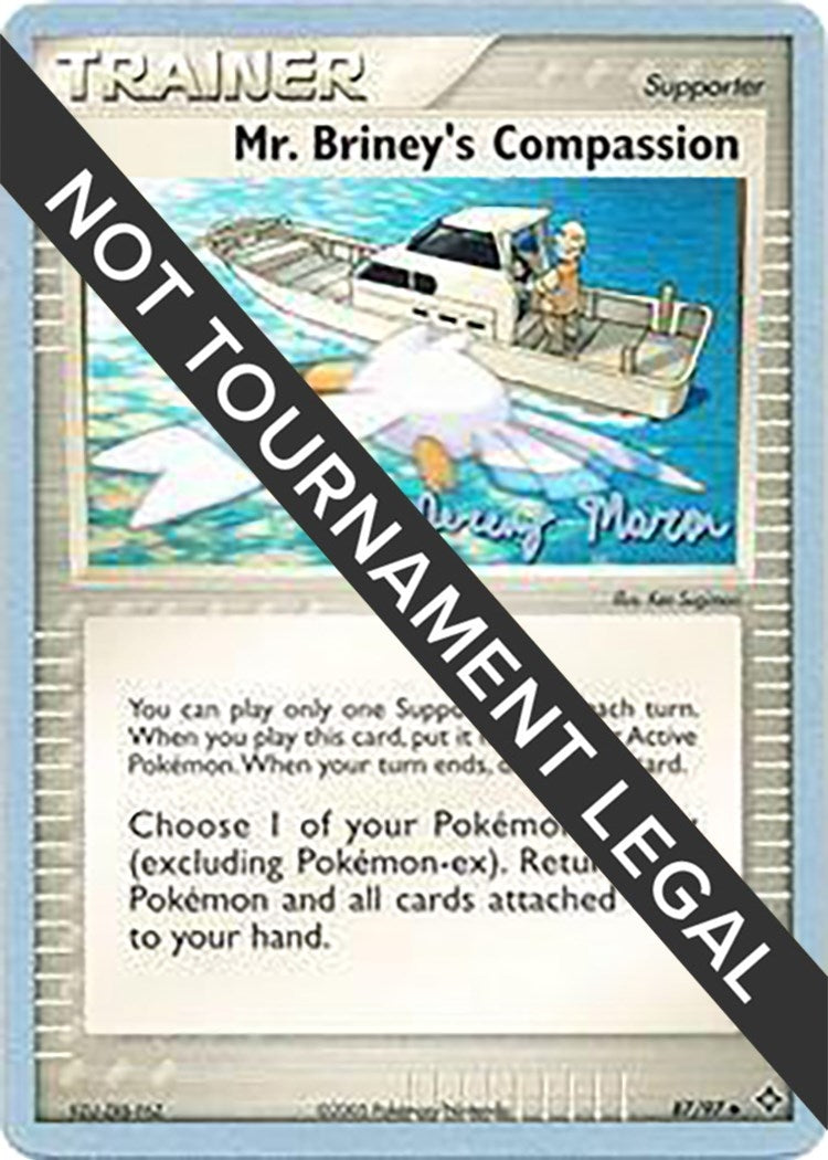 Image for Mr. Briney's Compassion - 2005 (Jeremy Maron) (87/097) [World Championship Decks] - Pokemon