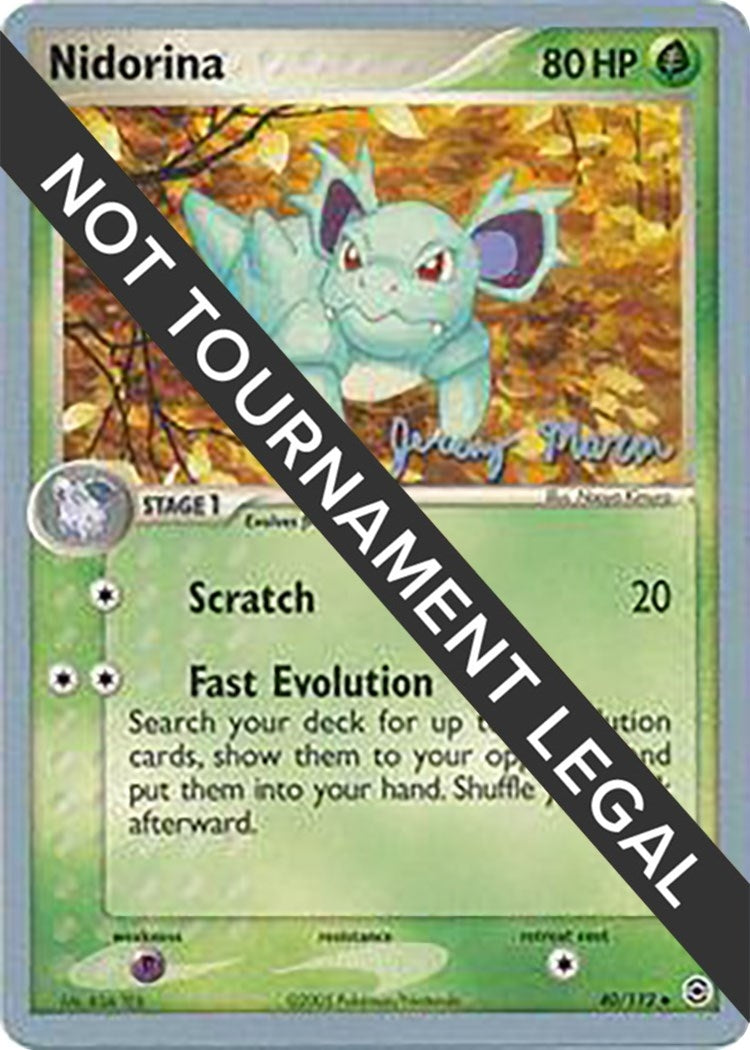 Image for Nidorina - 2005 (Jeremy Maron) (40/112) [World Championship Decks] - Pokemon