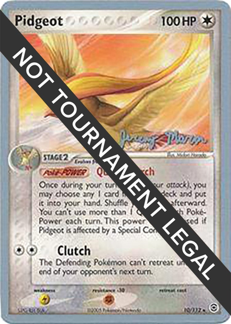 Image for Pidgeot - 2005 (Jeremy Maron) (10/112) [World Championship Decks] - Pokemon