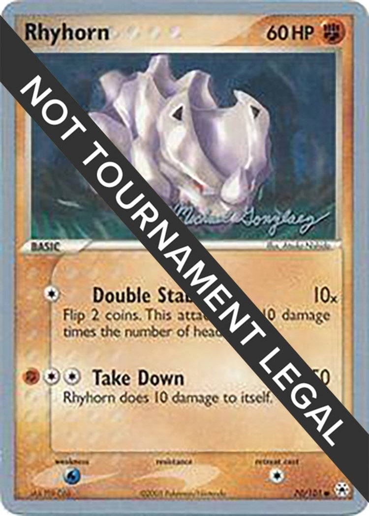 Image for Rhyhorn - 2005 (Michael Gonzalez) (70/101) [World Championship Decks] - Pokemon