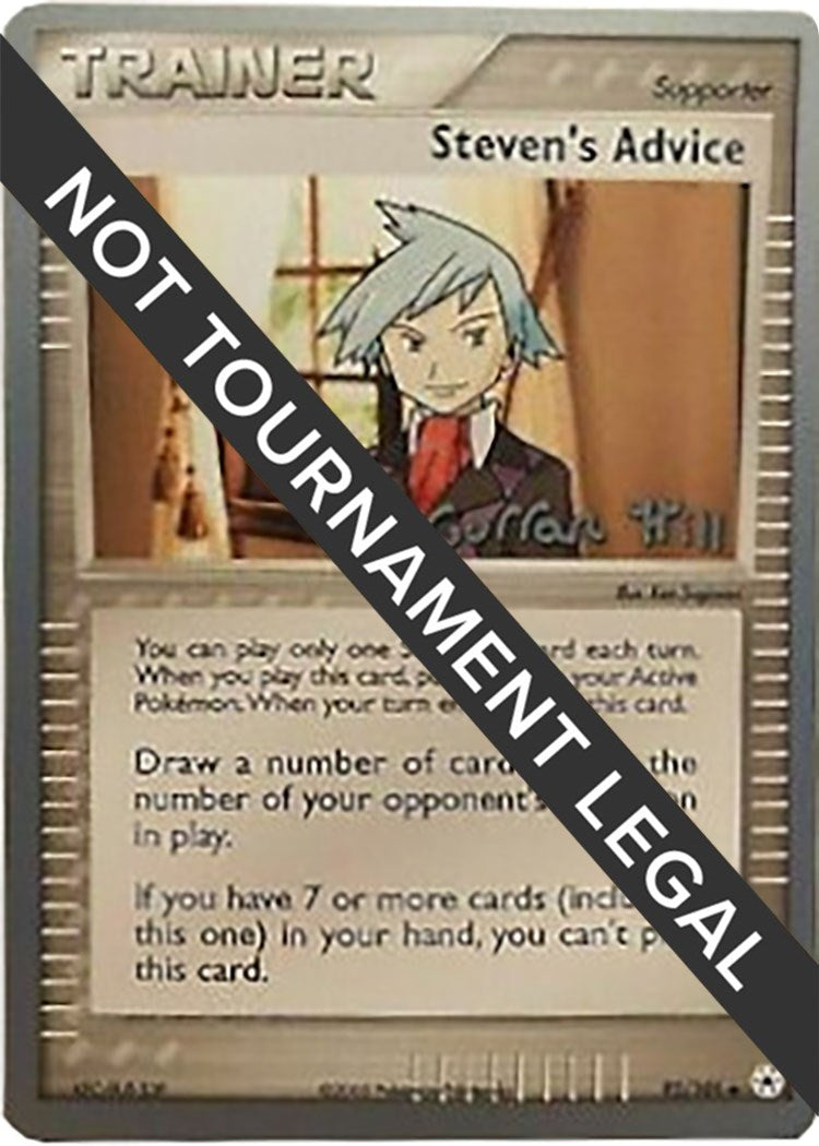 Image for Steven's Advice - 2005 (Curran Hill) (92/101) [World Championship Decks] - Pokemon