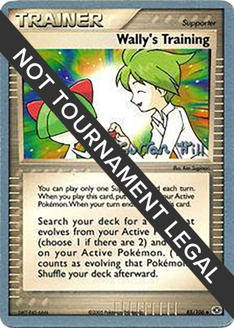 Image for Wally's Training - 2005 (Curran Hill) (85/106) [World Championship Decks] - Pokemon