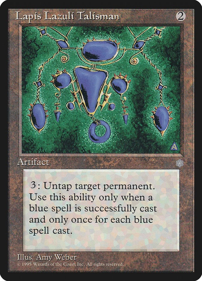 Image for Lapis Lazuli Talisman [Ice Age] - Magic: The Gathering