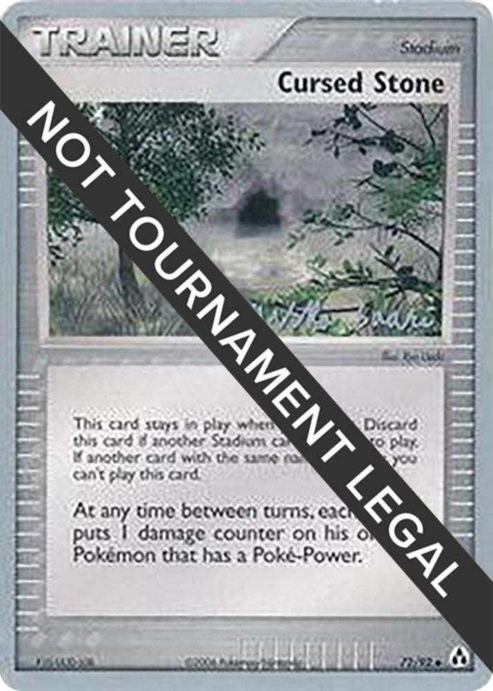 Image for Cursed Stone - 2006 (Miska Saari) (72/92) [World Championship Decks] - Pokemon