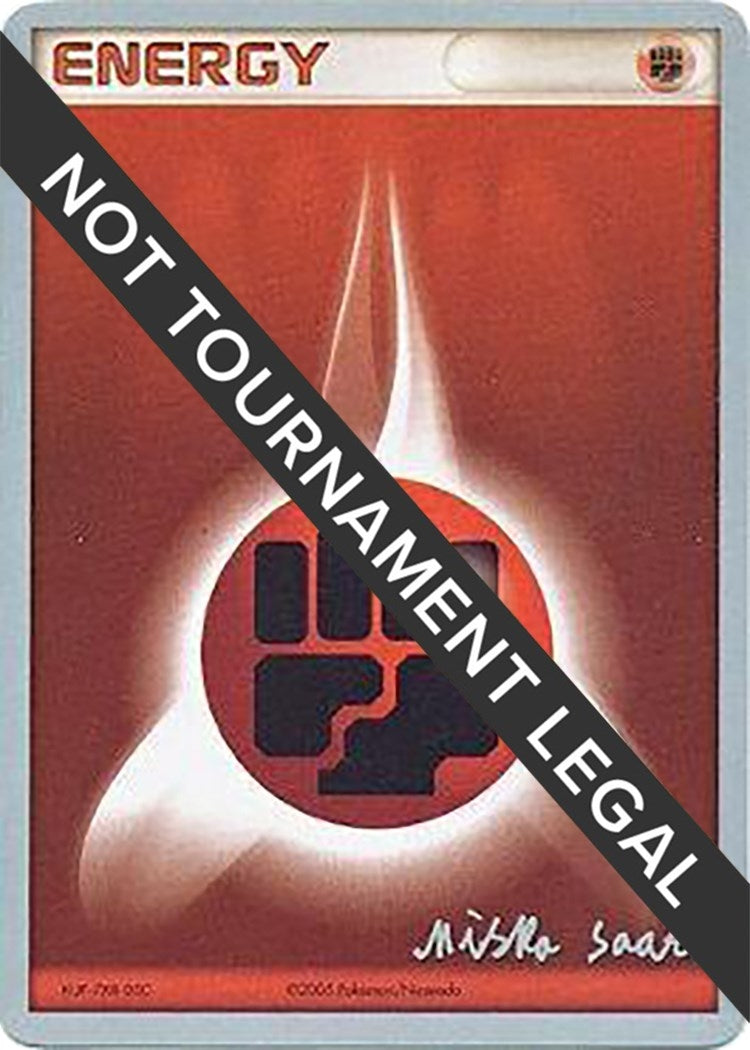 Image for Fighting Energy - 2006 (Miska Saari) [World Championship Decks] - Pokemon