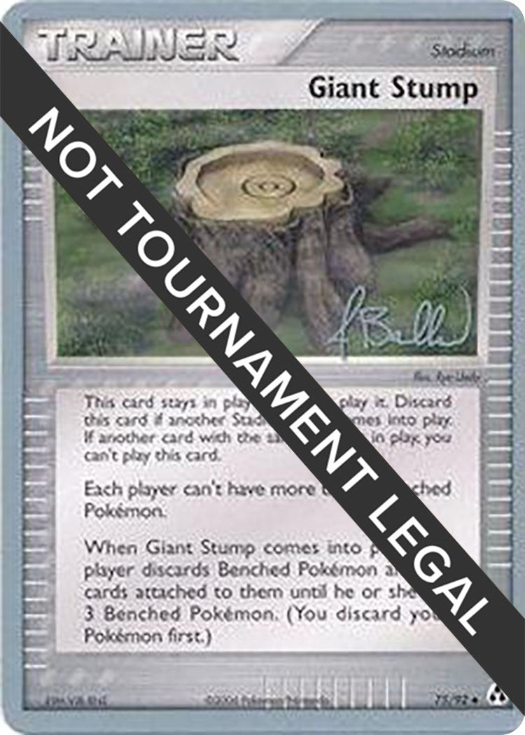 Image for Giant Stump - 2006 (Jimmy Ballard) (75/92) [World Championship Decks] - Pokemon