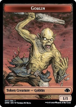 Image for Goblin // Elemental Double-Sided Token (7 // 14) [Dominaria Remastered] - Magic: The Gathering