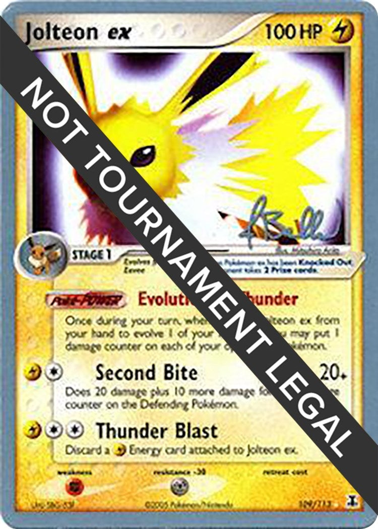 Image for Jolteon ex - 2006 (Jimmy Ballard) (109/113) [World Championship Decks] - Pokemon