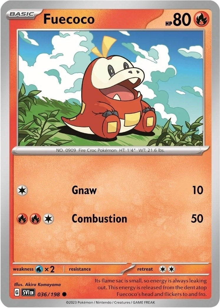 Image for Fuecoco - 036/198 (Mirage Holo) (036/198) [Miscellaneous Cards & Products] - Pokemon