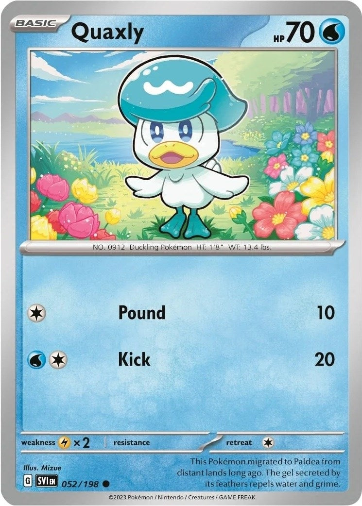 Image for Quaxly - 052/198 (Mirage Holo) (052/198) [Miscellaneous Cards & Products] - Pokemon