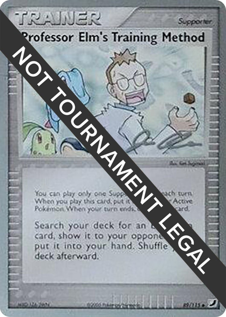 Image for Professor Elm's Training Method - 2006 (Jason Klaczynski) (89/115) [World Championship Decks] - Pokemon
