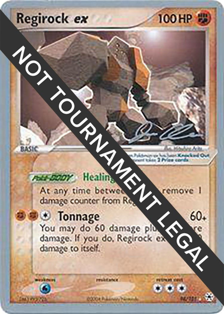 Image for Regirock ex - 2006 (Jason Klaczynski) (98/101) [World Championship Decks] - Pokemon