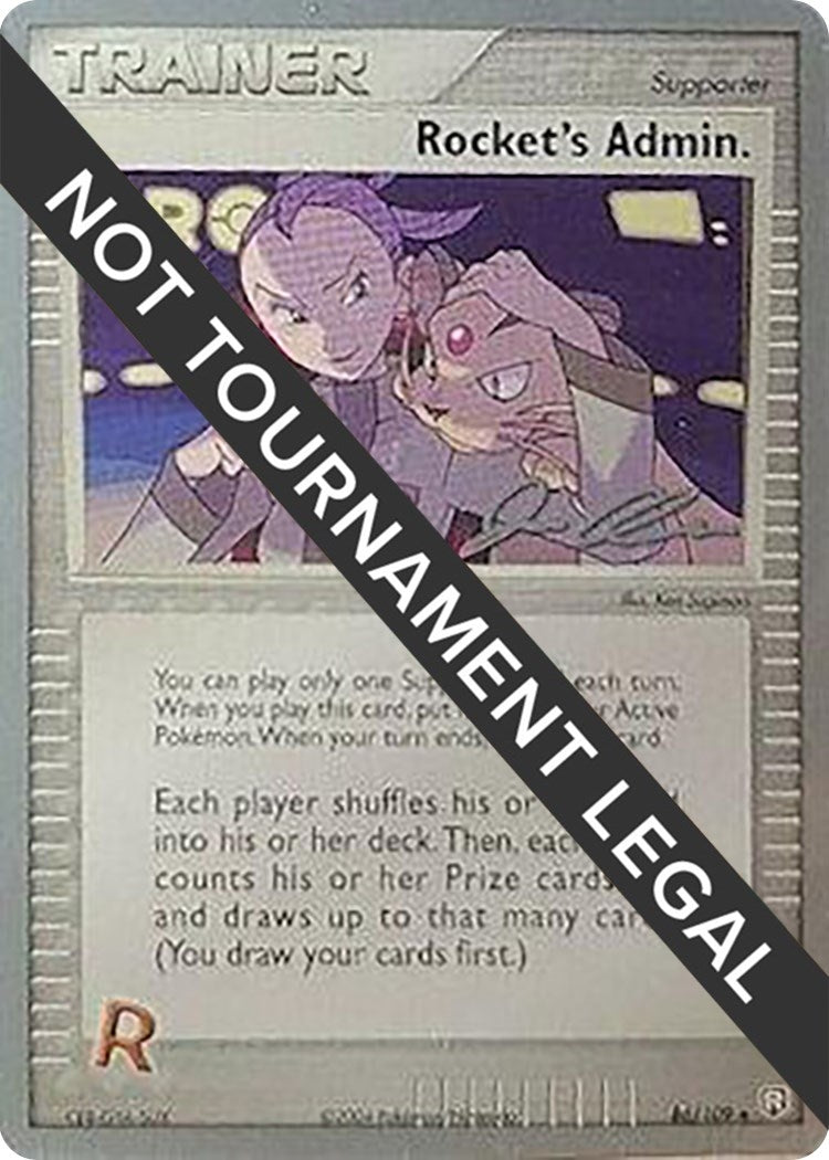 Image for Rocket's Admin. - 2006 (Jason Klaczynski) (86/109) [World Championship Decks] - Pokemon