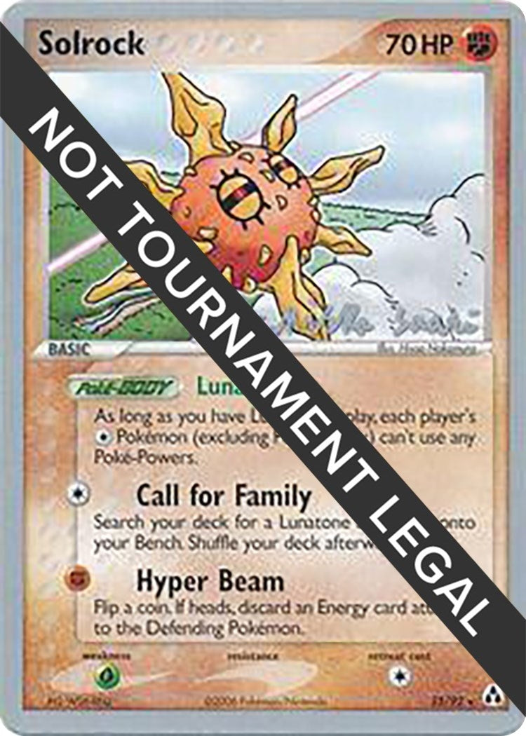 Image for Solrock (25) - 2006 (Miska Saari) (25/92) [World Championship Decks] - Pokemon