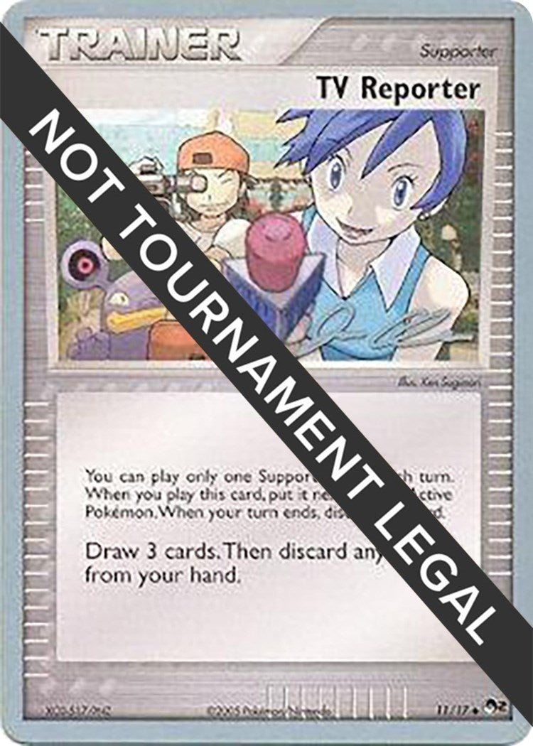 Image for TV Reporter - 2006 (Jason Klaczynski) (11/17) [World Championship Decks] - Pokemon