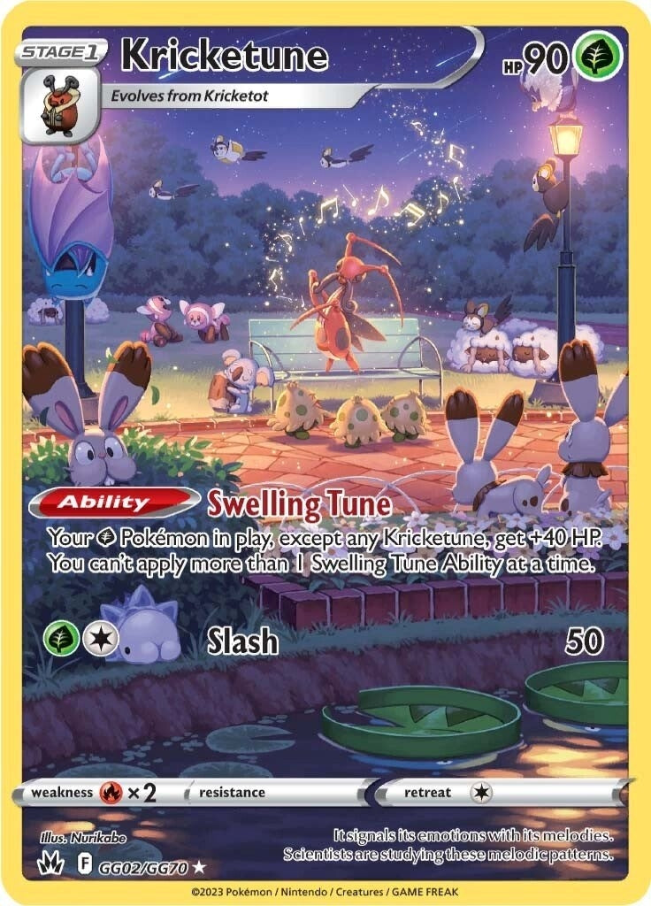 Image for Kricketune (GG02/GG70) [Crown Zenith: Galarian Gallery] - Pokemon
