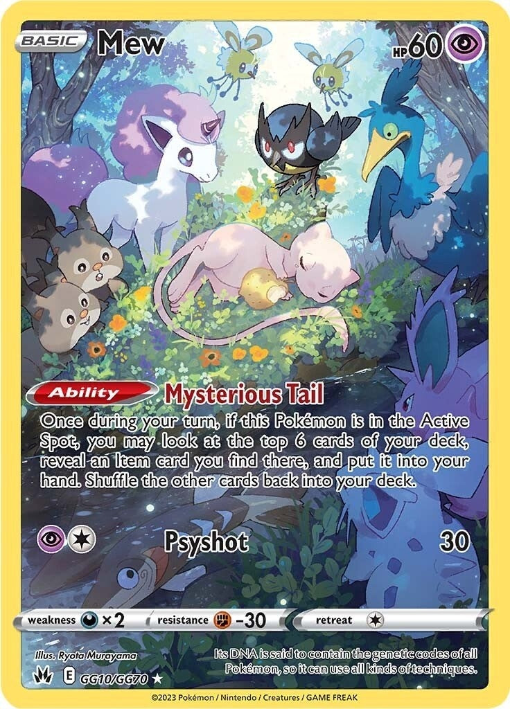 Image for Mew (GG10/GG70) [Crown Zenith: Galarian Gallery] - Pokemon