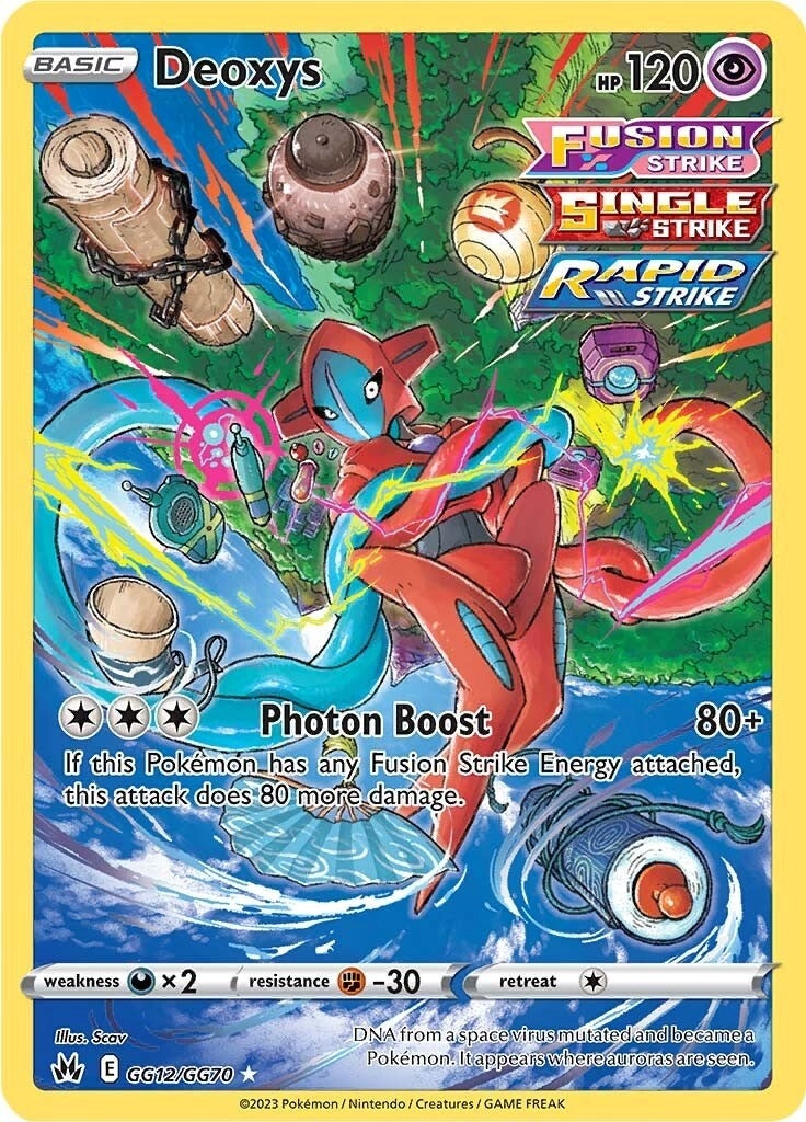 Image for Deoxys (GG12/GG70) [Crown Zenith: Galarian Gallery] - Pokemon
