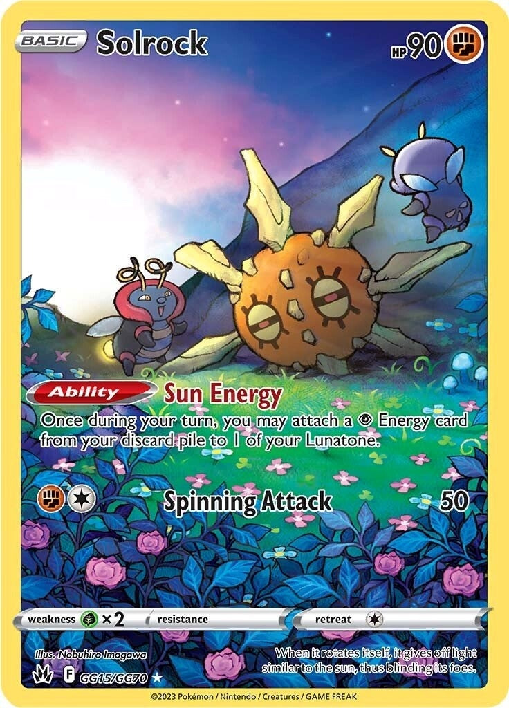 Image for Solrock (GG15/GG70) [Crown Zenith: Galarian Gallery] - Pokemon