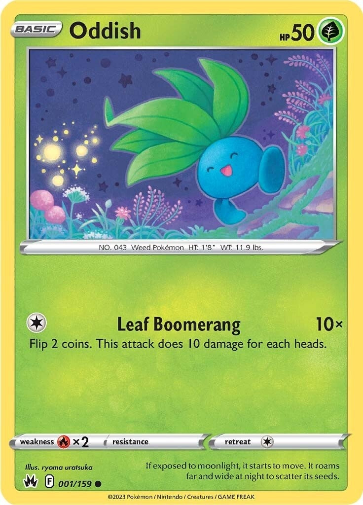 Oddish (001/159) [Crown Zenith]