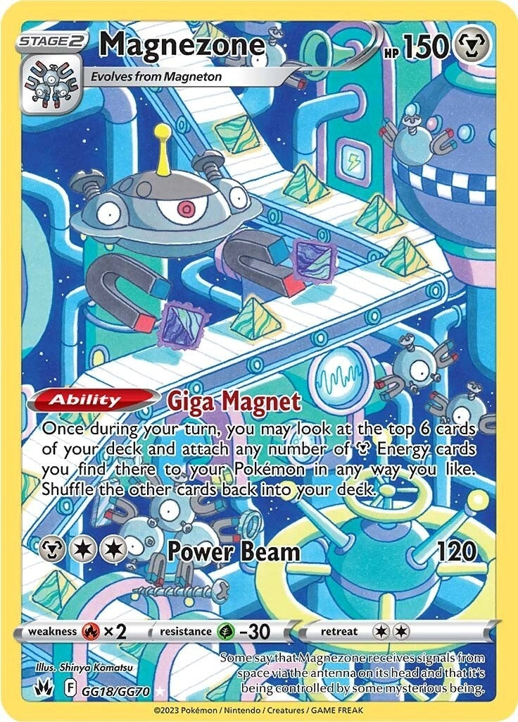 Image for Magnezone (GG18/GG70) [Crown Zenith: Galarian Gallery] - Pokemon
