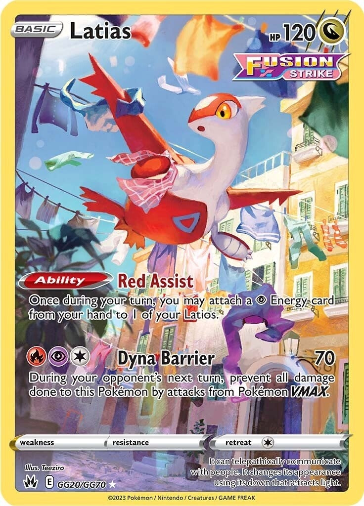 Image for Latias (GG20/GG70) [Crown Zenith: Galarian Gallery] - Pokemon