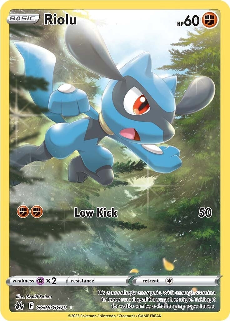 Image for Riolu (GG26/GG70) [Crown Zenith: Galarian Gallery] - Pokemon