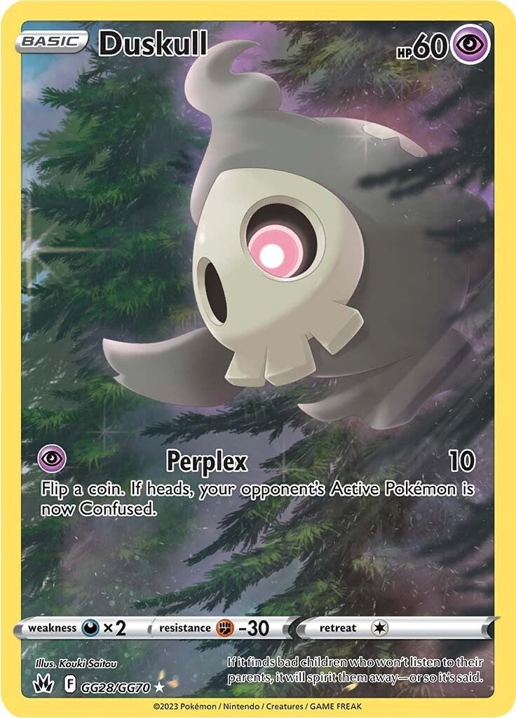 Image for Duskull (GG28/GG70) [Crown Zenith: Galarian Gallery] - Pokemon