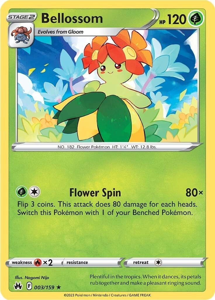 Image for Bellossom (003/159) [Crown Zenith] - Pokemon