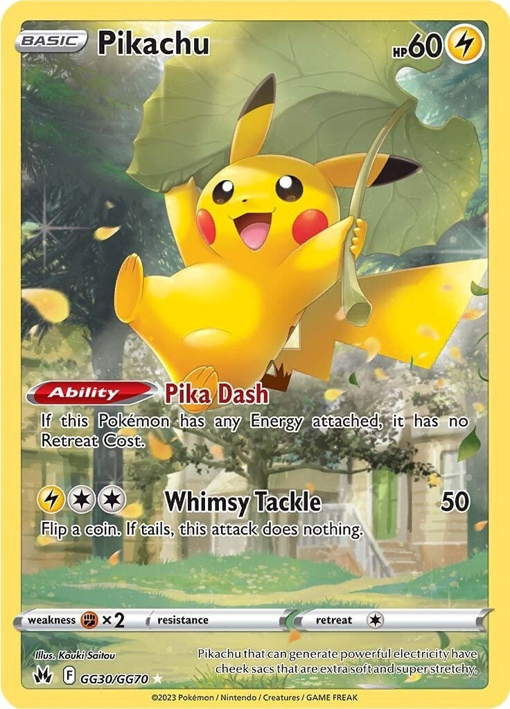 Image for Pikachu (GG30/GG70) [Crown Zenith: Galarian Gallery] - Pokemon