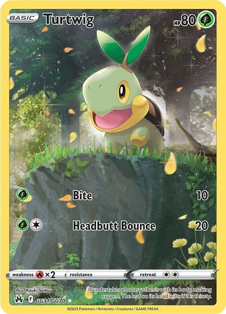 Image for Turtwig (GG31/GG70) [Crown Zenith: Galarian Gallery] - Pokemon