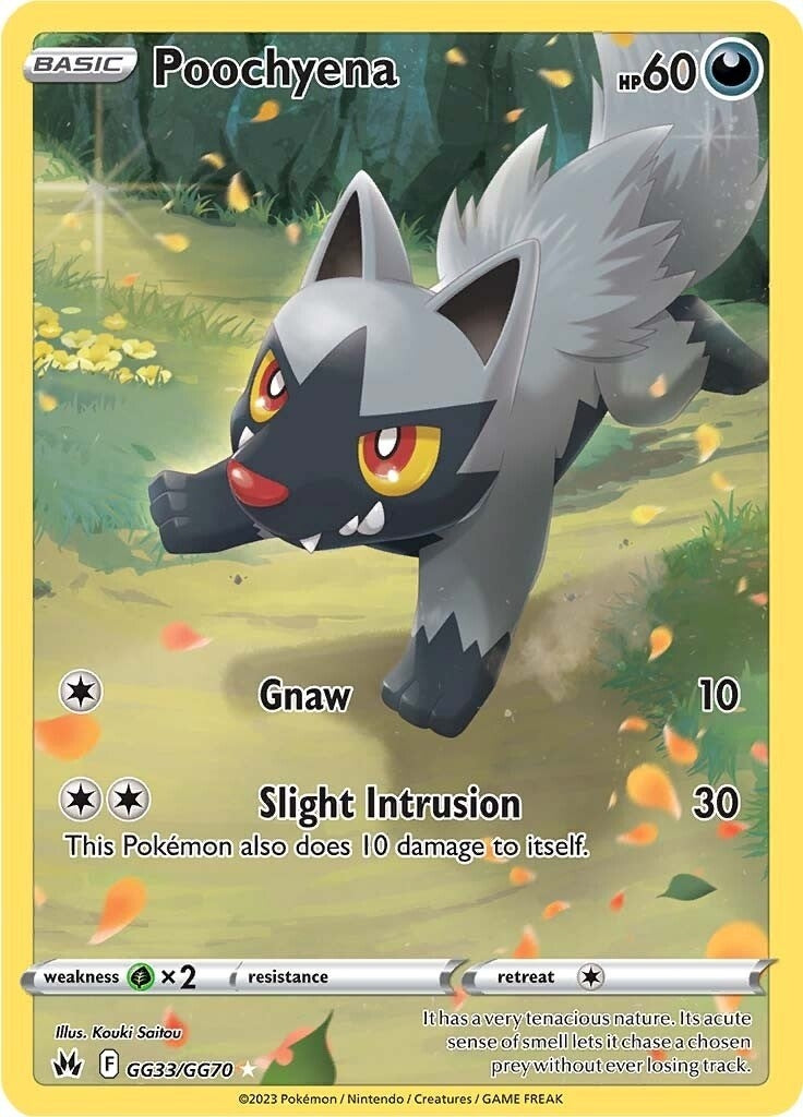 Image for Poochyena (GG33/GG70) [Crown Zenith: Galarian Gallery] - Pokemon