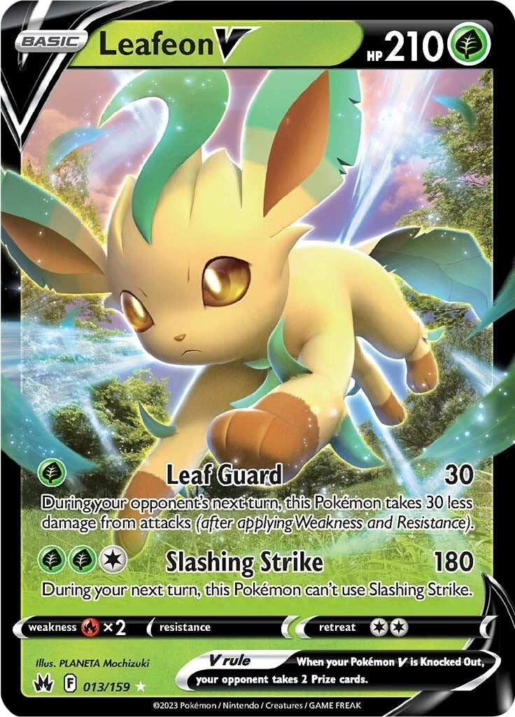 Image for Leafeon V (013/159) [Crown Zenith] - Pokemon
