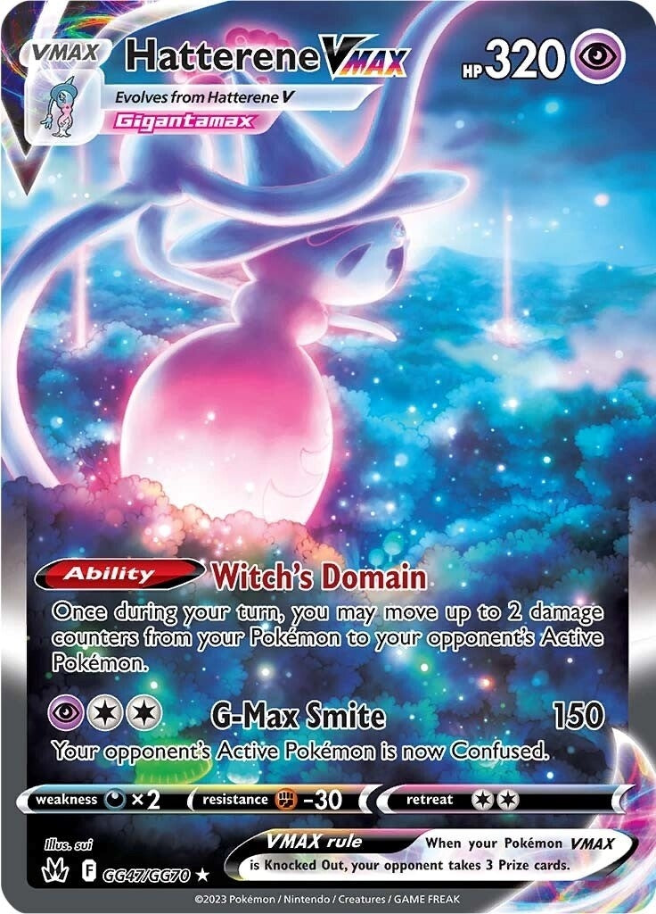 Image for Hatterene VMAX (GG47/GG70) [Crown Zenith: Galarian Gallery] - Pokemon